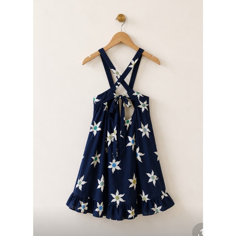 Anthropologie Celandine Blue Floral Dress M NWT - Picture 4 of 5